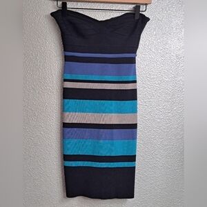 La Cite Bandage Mini Dress    Size S